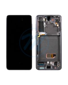 (Generic) Samsung S21 5G (with Frame) Replacement Part - Phantom Gray