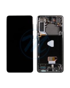 Samsung S21 Plus 5G (with Frame) Replacement Part - Phantom Black