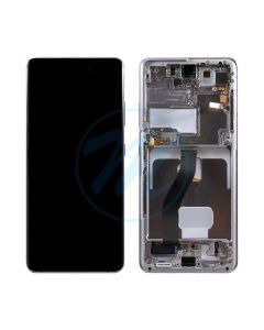 Samsung S21 Ultra 5G (with Frame) Replacement Part - Phantom Silver