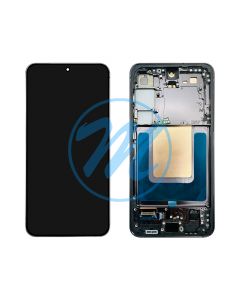 (Refurbished) Samsung S24 (with Frame) Replacement Part - Onyx Black