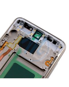 (Refurbished) Samsung S8 (with Frame) Replacement Part - Maple Gold