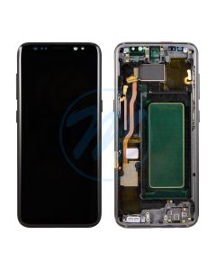 (TFT) Samsung S8 (with Frame) Replacement Part - Midnight Black