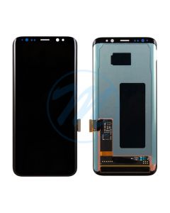 (Refurbished) Samsung S8 without Frame Replacement Part - Black
