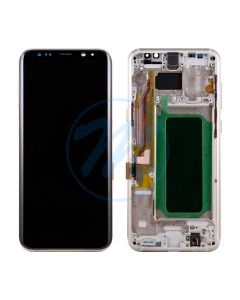 (Generic) Samsung S8 Plus (with Frame) Replacement Part - Maple Gold
