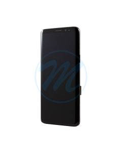 (TFT) Samsung S9 (with Frame) Replacement Part - Midnight Black