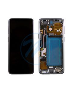 (Refurbished) Samsung S9 (with Frame) Replacement Part - Gray