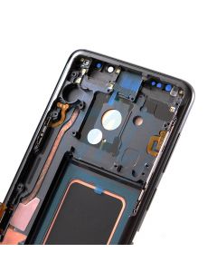 Samsung S9 Plus (with Frame) Replacement Part - Gray (NO LOGO)