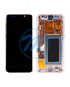 Samsung S9 Plus (with Frame) Replacement Part - Sunrise Gold (NO LOGO)