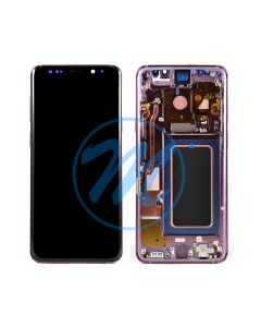 Samsung S9 Plus (with Frame) Replacement Part - Lilac Purple (No Logo)