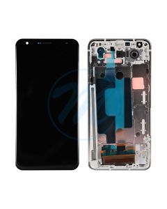 LG Stylo 5 LCD (with Frame) Replacement Part - White