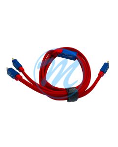 2 in 1 Type C to Lightning  / Type C Cable - Blue (1.2M)