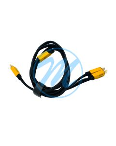 2 in 1 Type C to Lightning / Type C Cable - Yellow (1.2M)