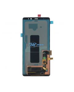 Samsung Note 8 without Frame Replacement Part - Black (NO LOGO)