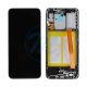 Samsung A10E (with Frame) Replacement Part - Black