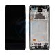 Samsung A72 (2021) A725 OLED (with Frame) Replacement Part - Awesome Black
