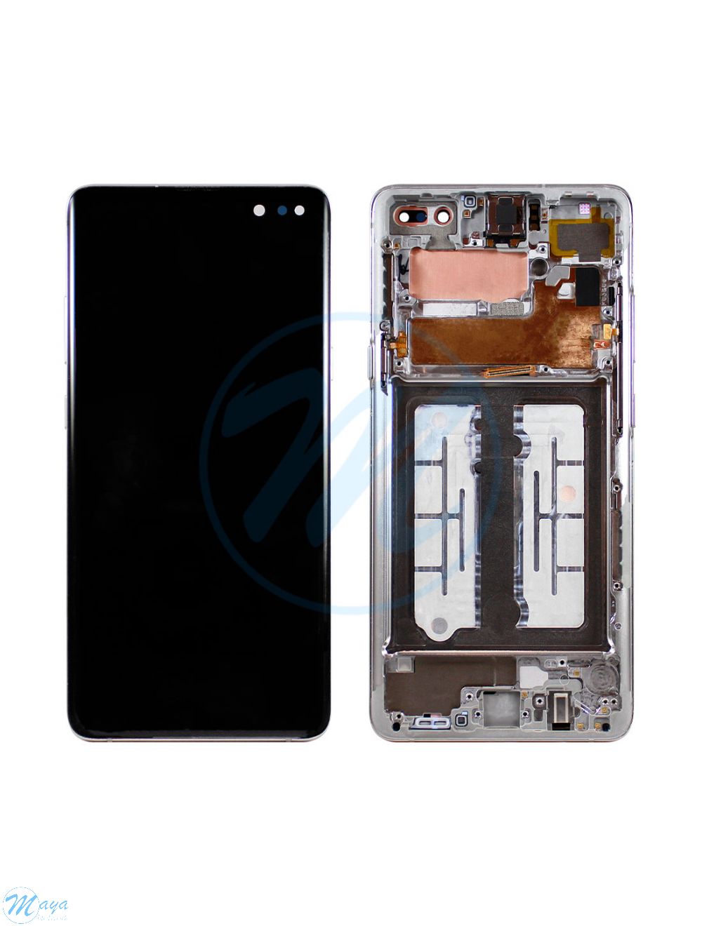 Samsung S10 5G (with Frame) Replacement Part Silver