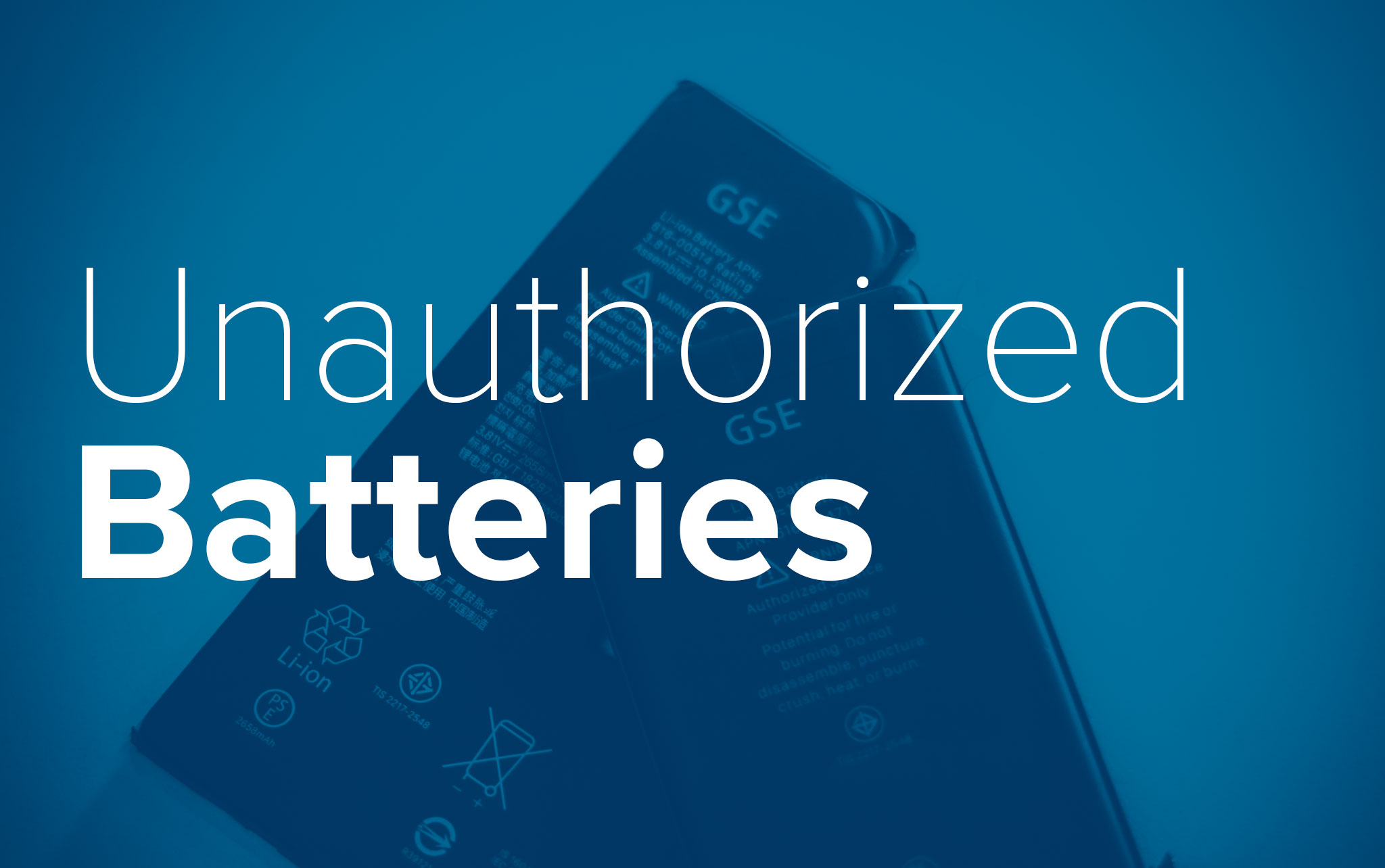 Apple Begins Targeting Unauthorized Replacement Batteries