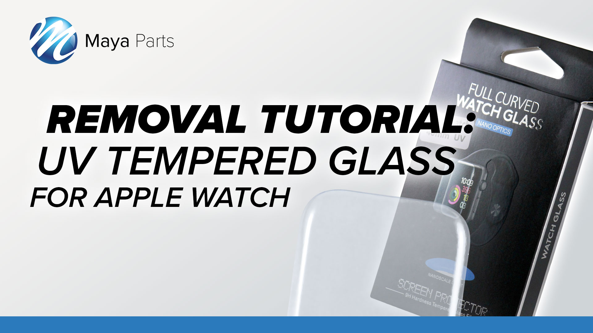 How to Remove UV Tempered Glass from an Apple Watch