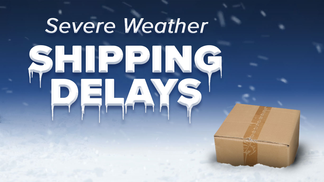 Severe Weather is Causing Shipping Delays